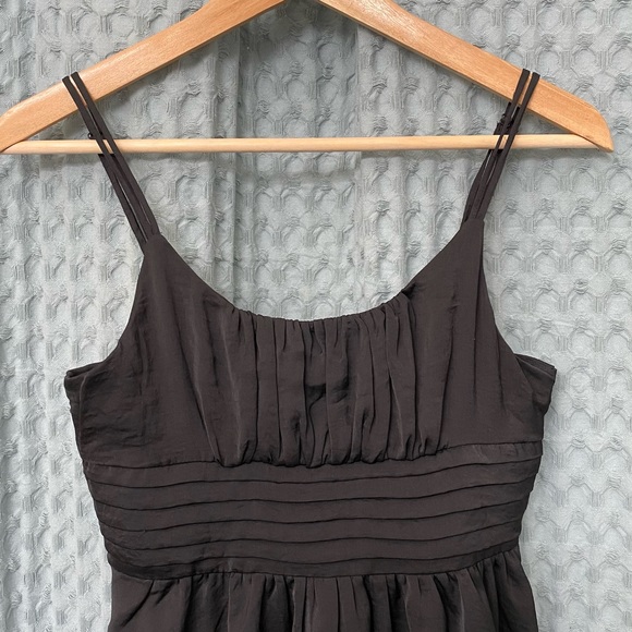 🌈5/$25 BUNDLE! H&M cute satin little black dress LBD - Picture 3 of 7